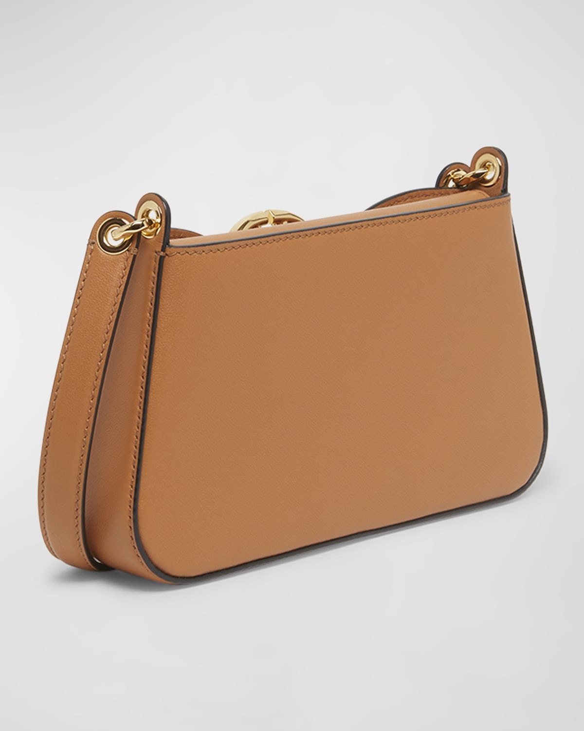 The Bold VLOGO Calfskin Leather Crossbody Bag - 6