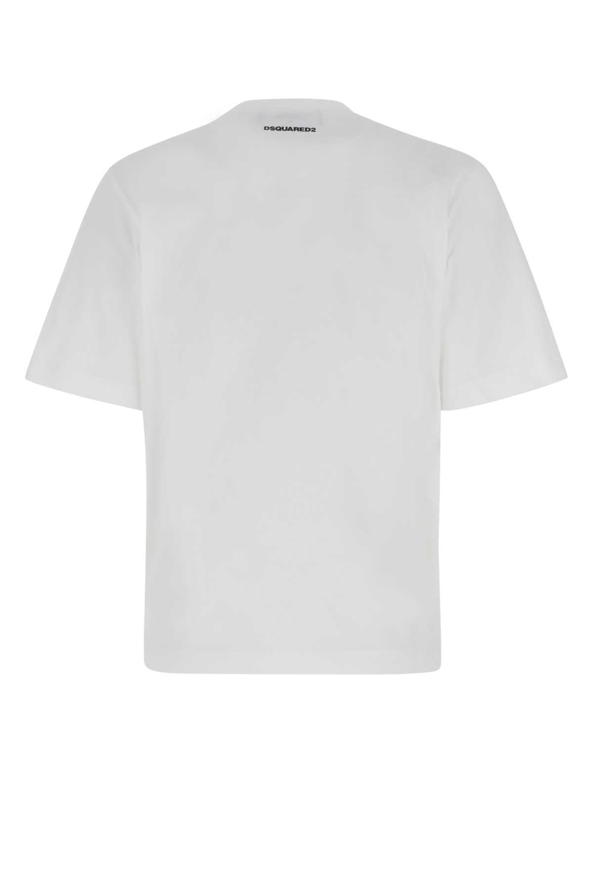 Dsquared Women White Cotton T-Shirt - 2