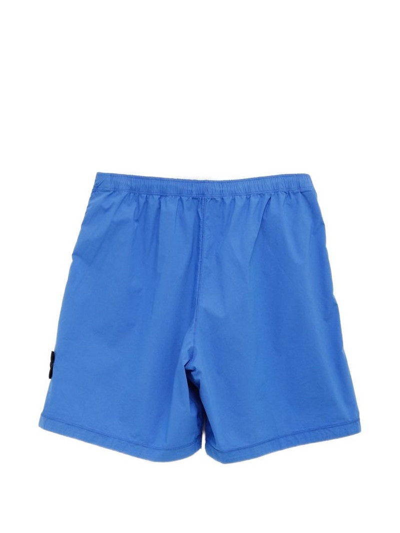 Stone Island Compass logo-patch shorts outlook
