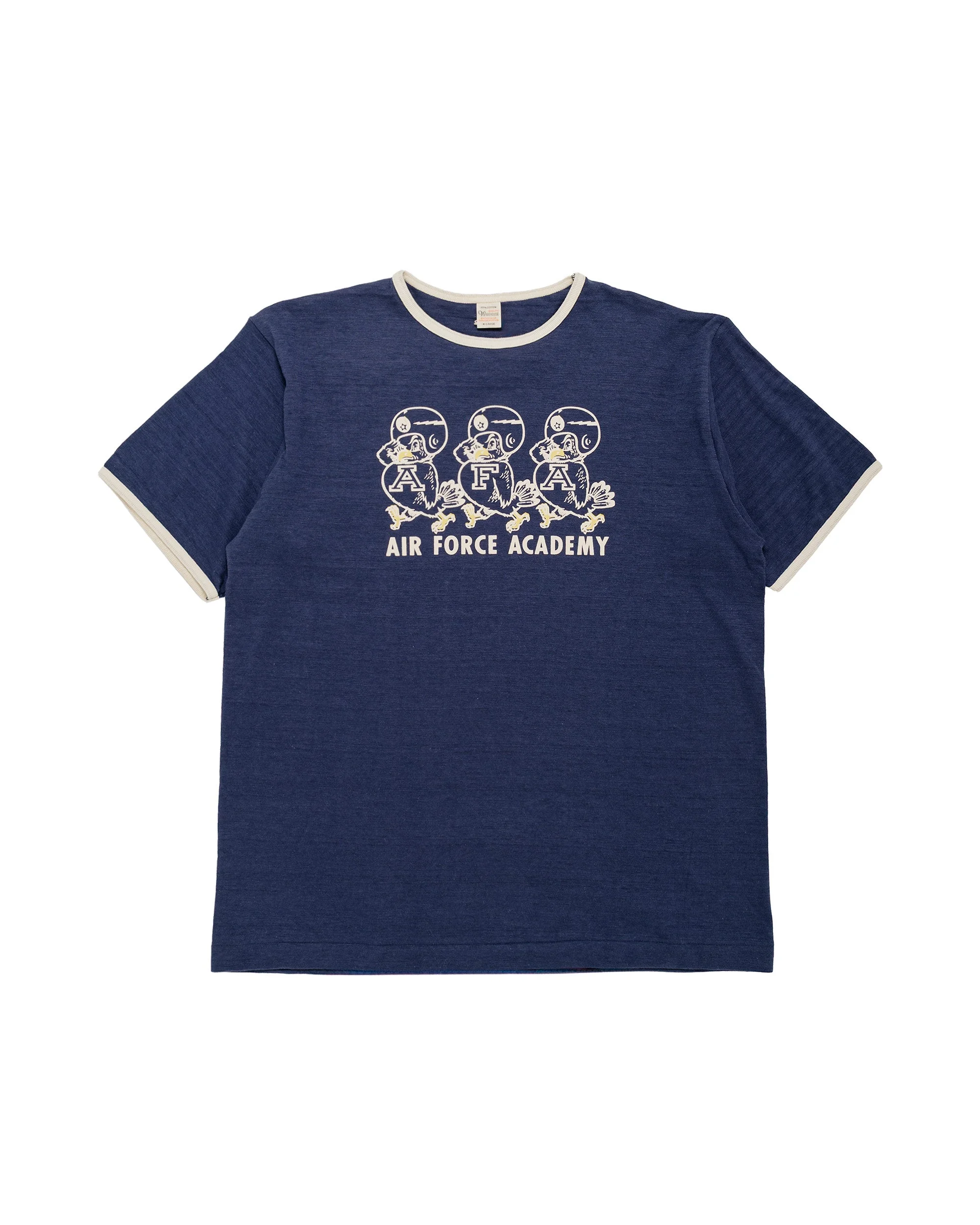 Lot. 4059 Ringer T AFA Navy/Cream - 1