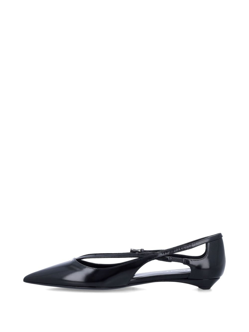 cut-out ballerina shoes - 4