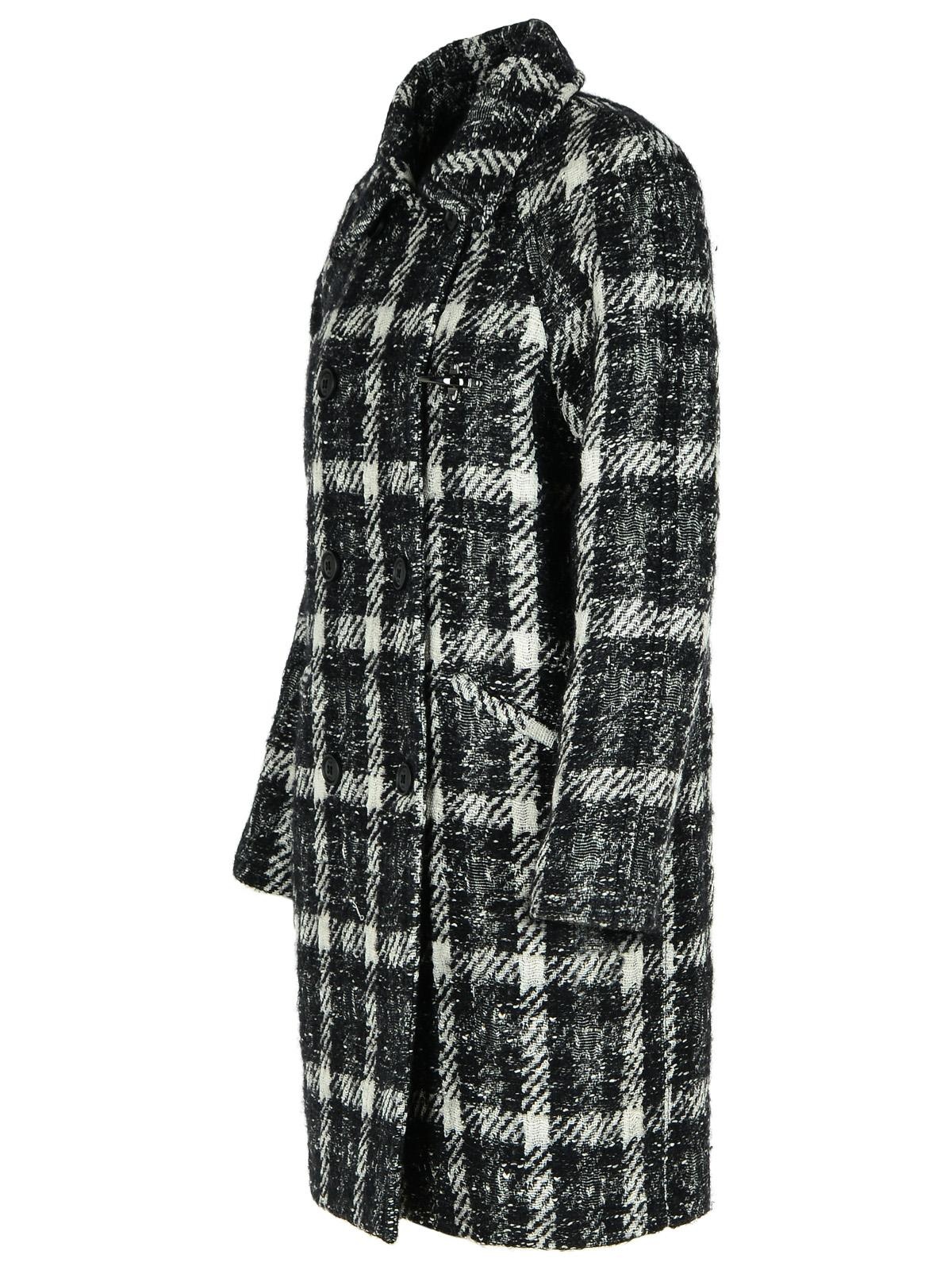 FAY - Fay Black Cotton Blend Coat Women - 2