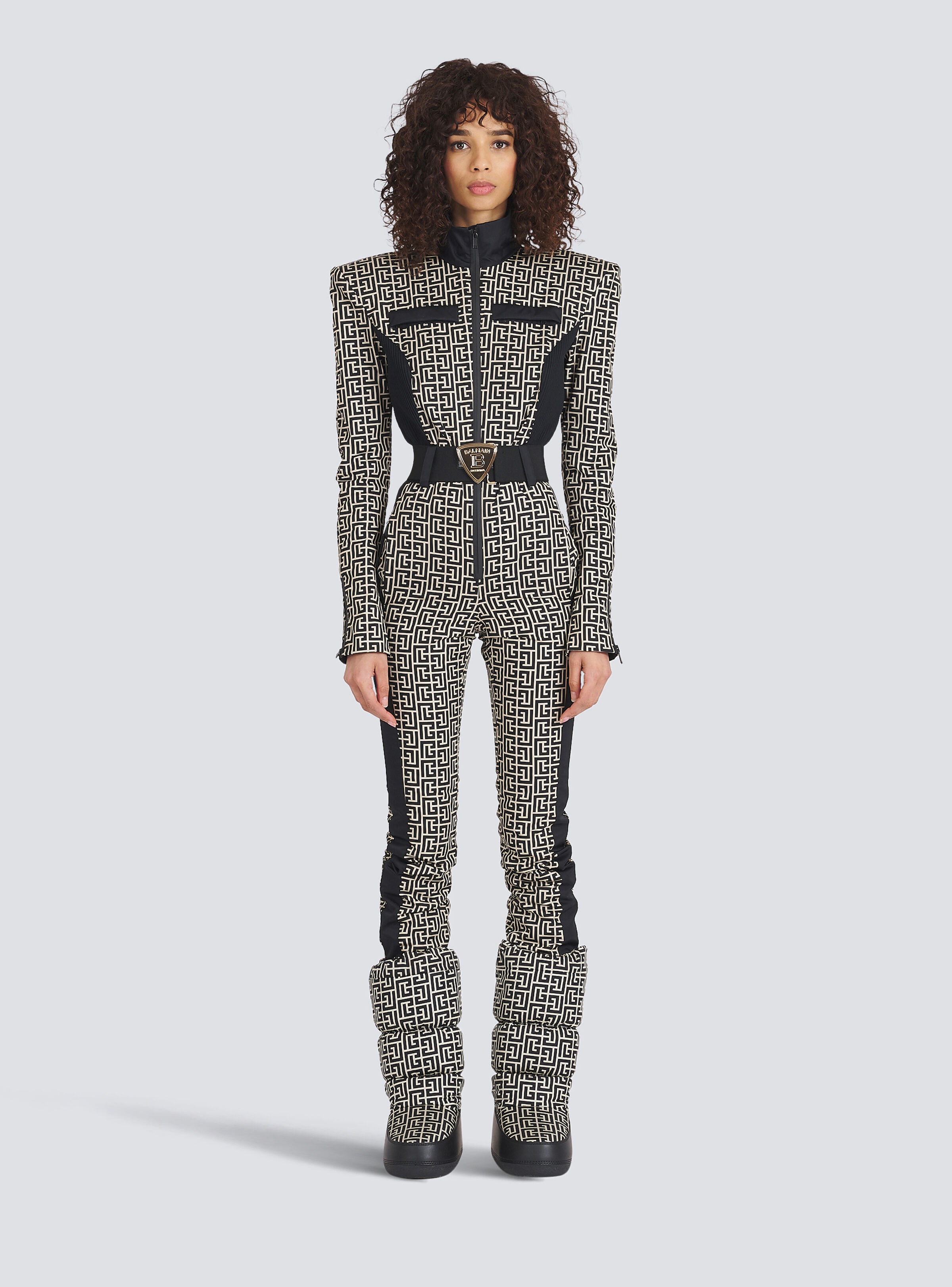 Balmain x Rossignol - Balmain monogram ski jumpsuit - 3