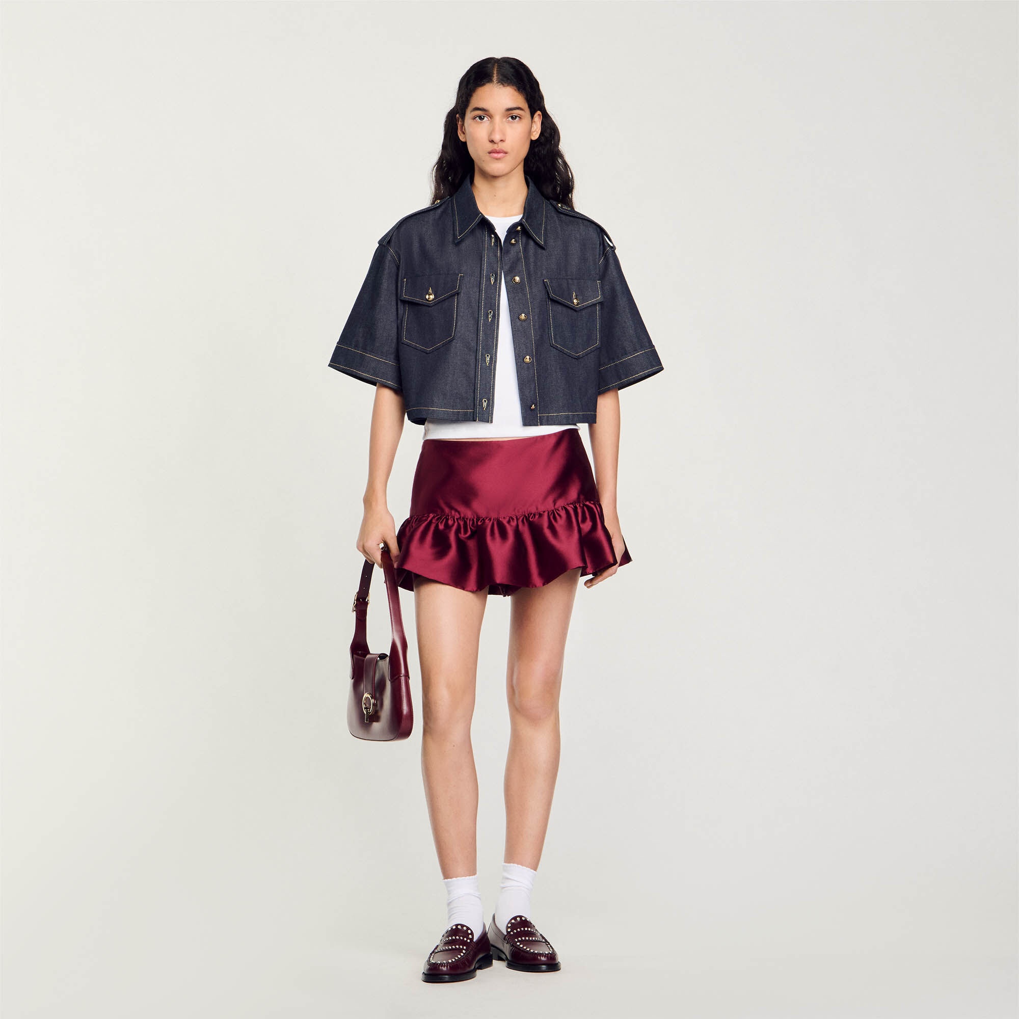 SATIN SKORT - 2