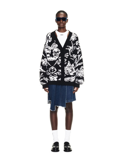 Off-White Tattoo Cardigan outlook