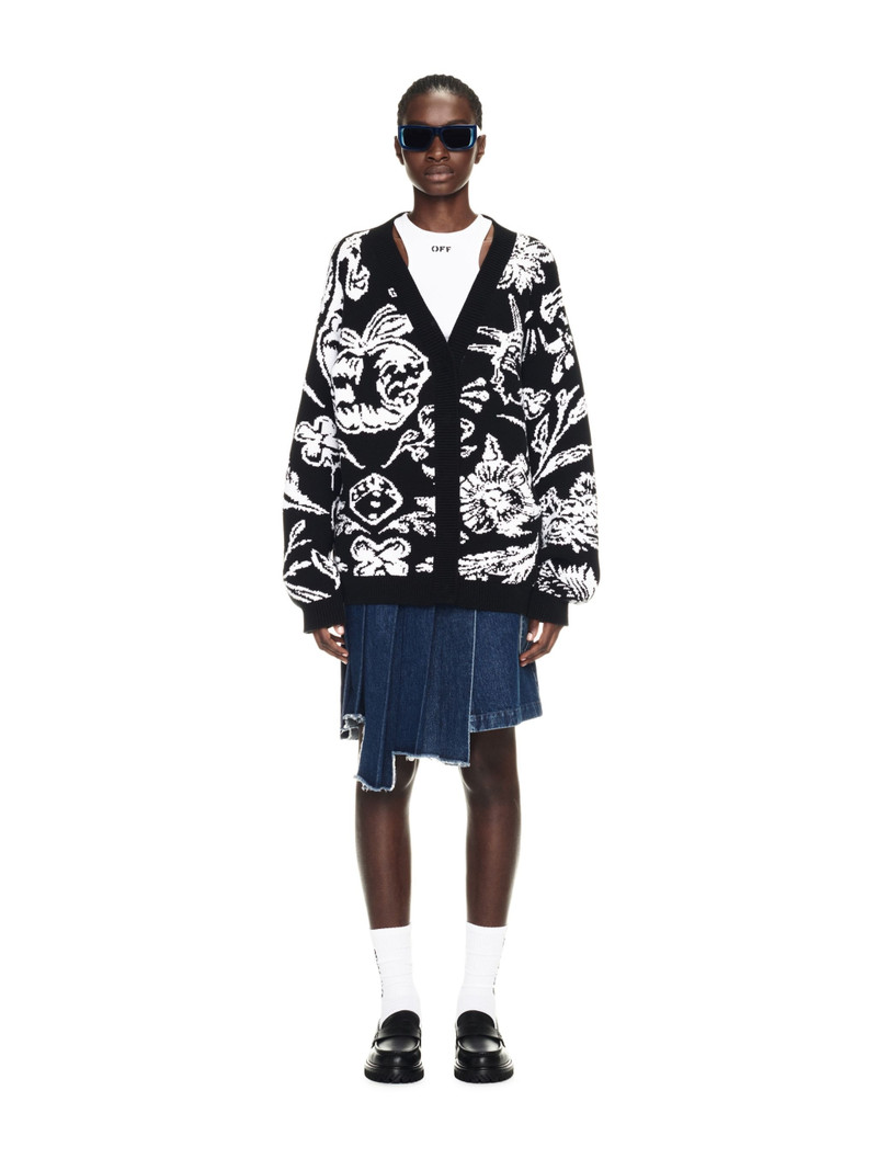 Off-White Tattoo Cardigan outlook