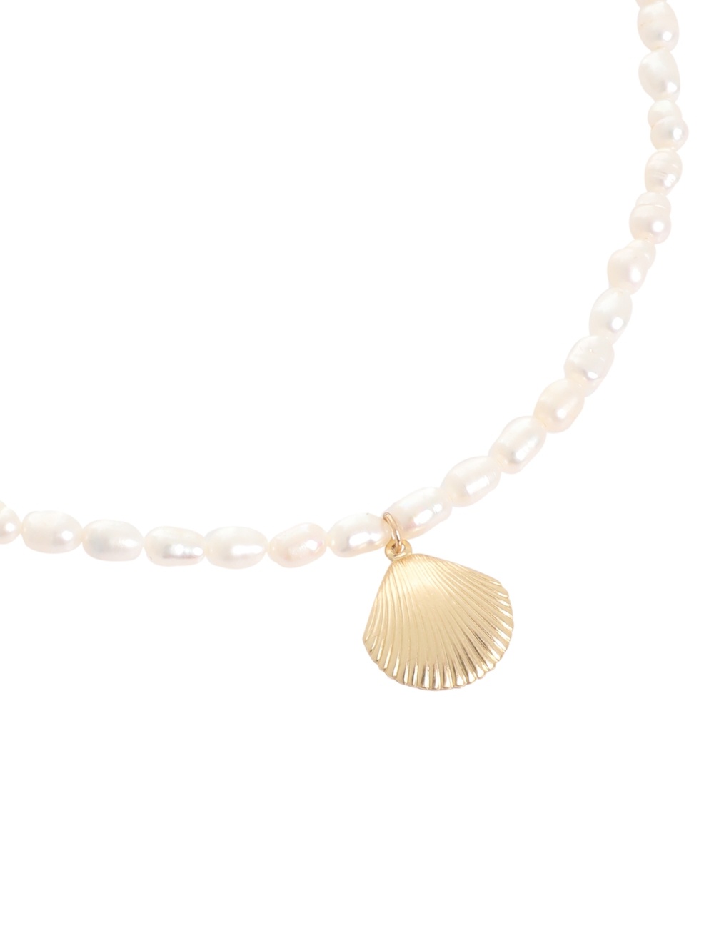 SHELL AND PEARL NECKLACE - 3