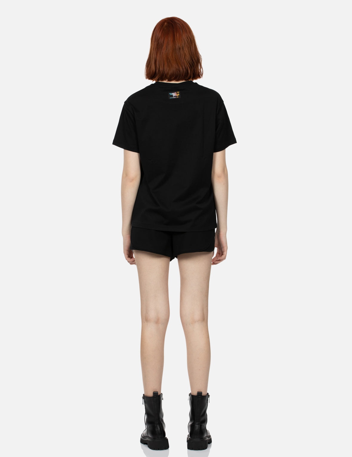 Y2K Holographic Sticker Print Boyfriend T-shirt - 5