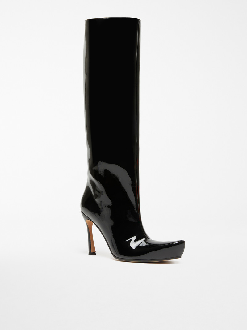 Max Mara NOTIZIA Patent-leather boots outlook