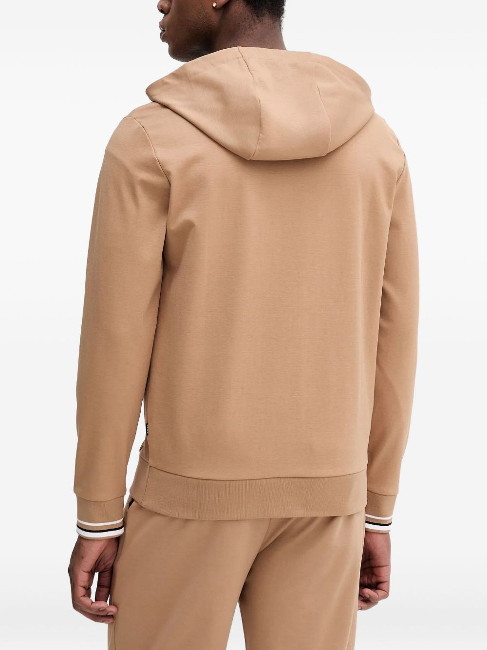 zip-fastening hoodie - 3