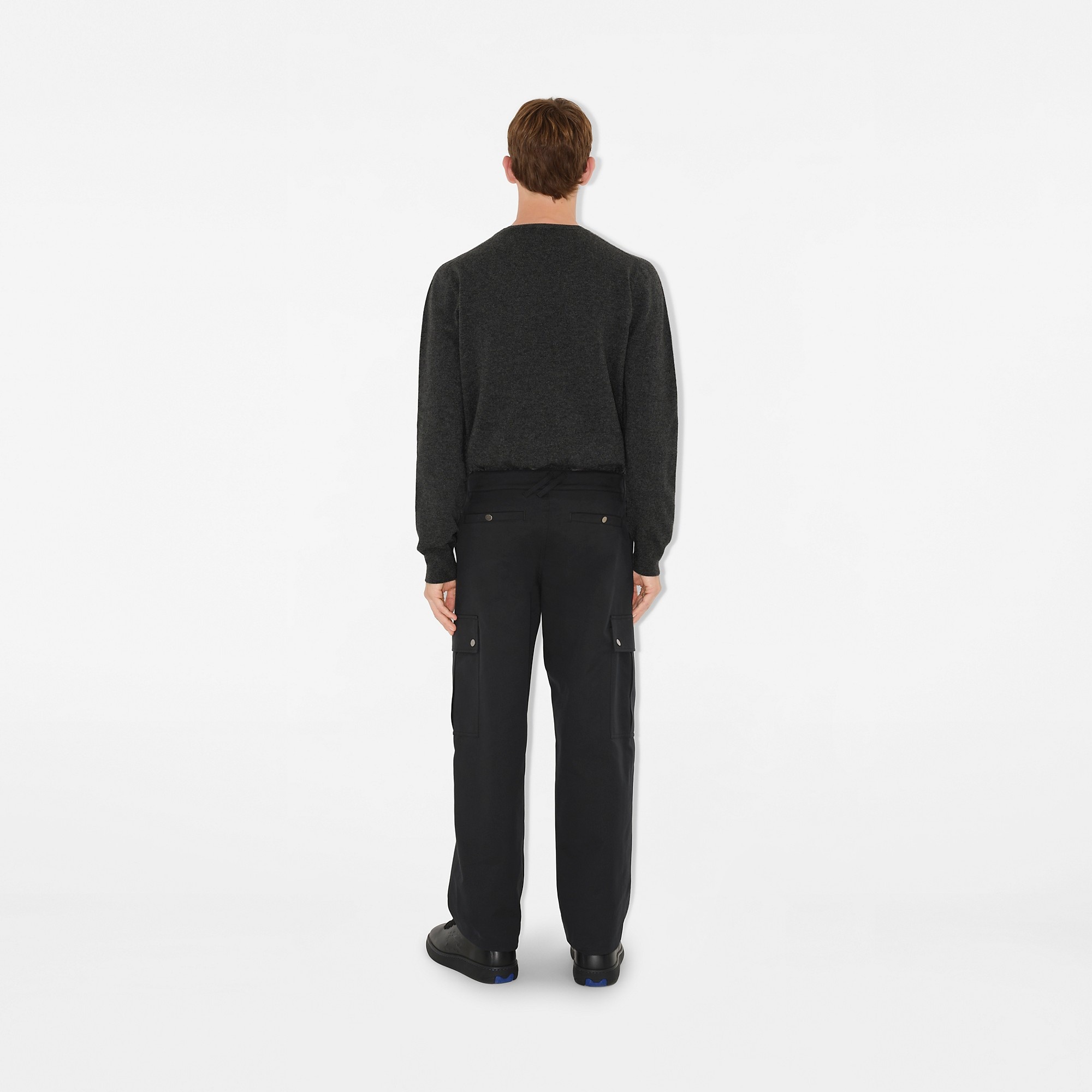 Cotton Blend Cargo Trousers - 4