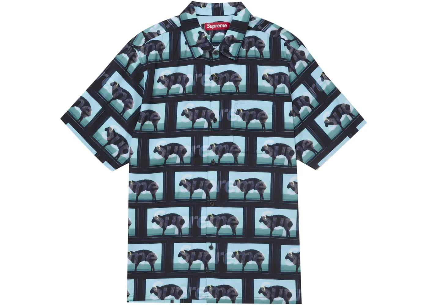 Supreme Damien Hirst S/S Shirt Black - 1