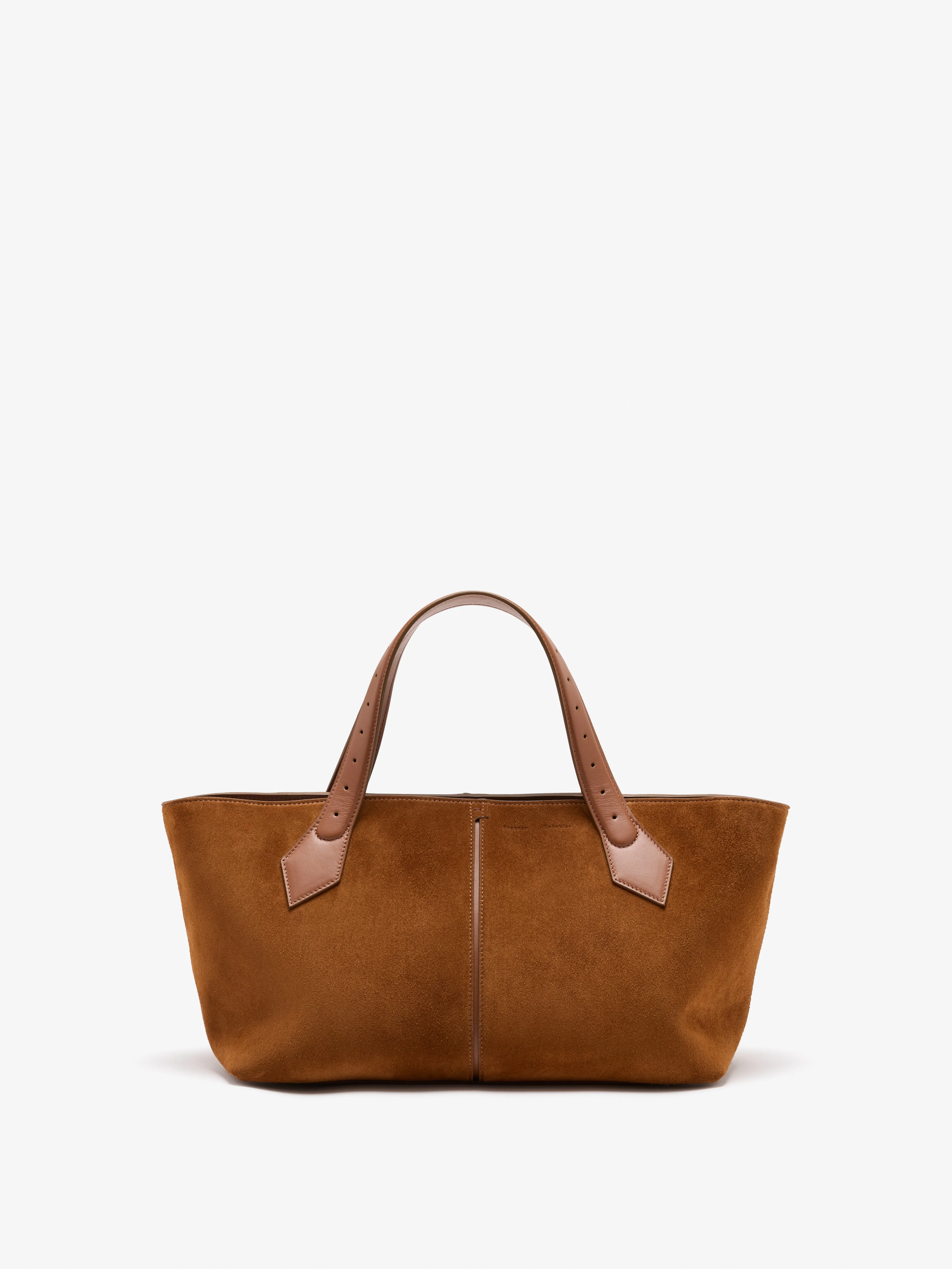 East West Chelsea Tote in Soft Suede - 1