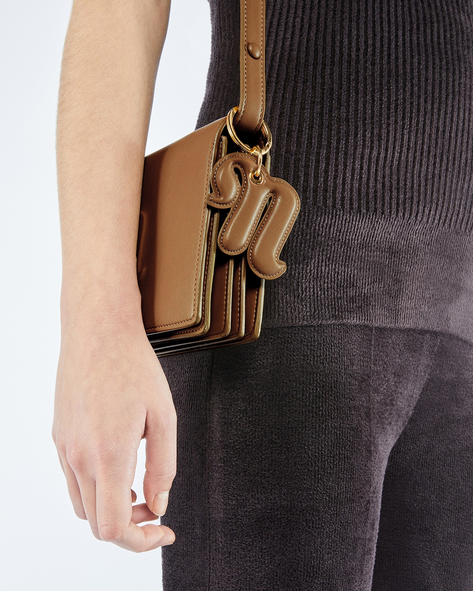 NAJI - Alt-nappa keyring - Light khaki - 2