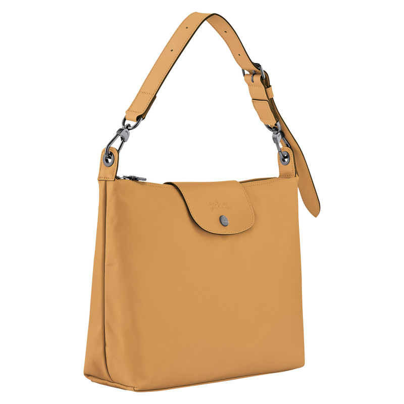 Longchamp Le Pliage Xtra M Hobo bag Honey - Leather outlook