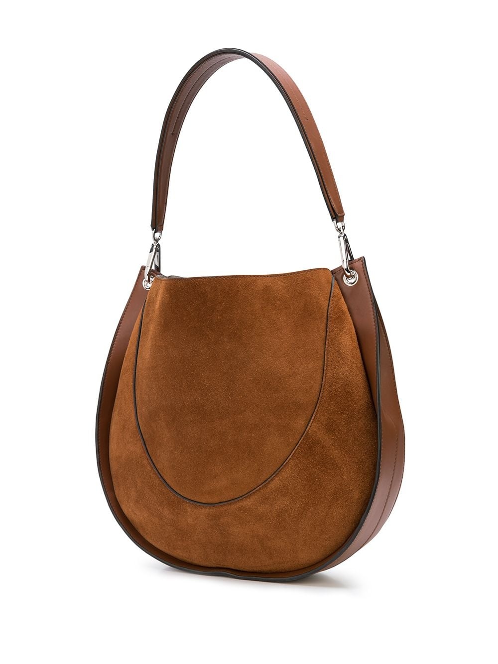 large Arch suede shoulder bag - 3