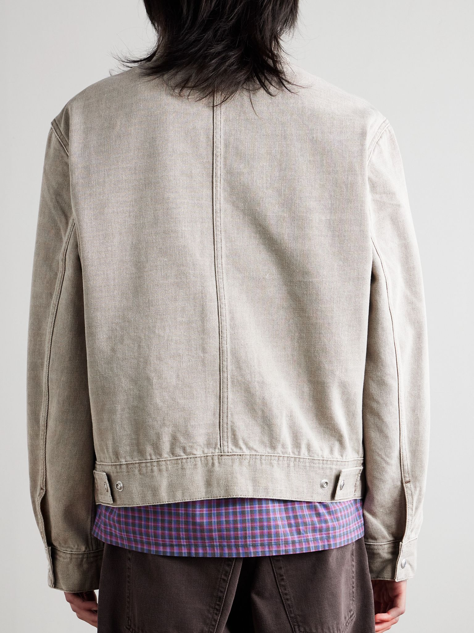 Miller Denim Jacket Gray - 4