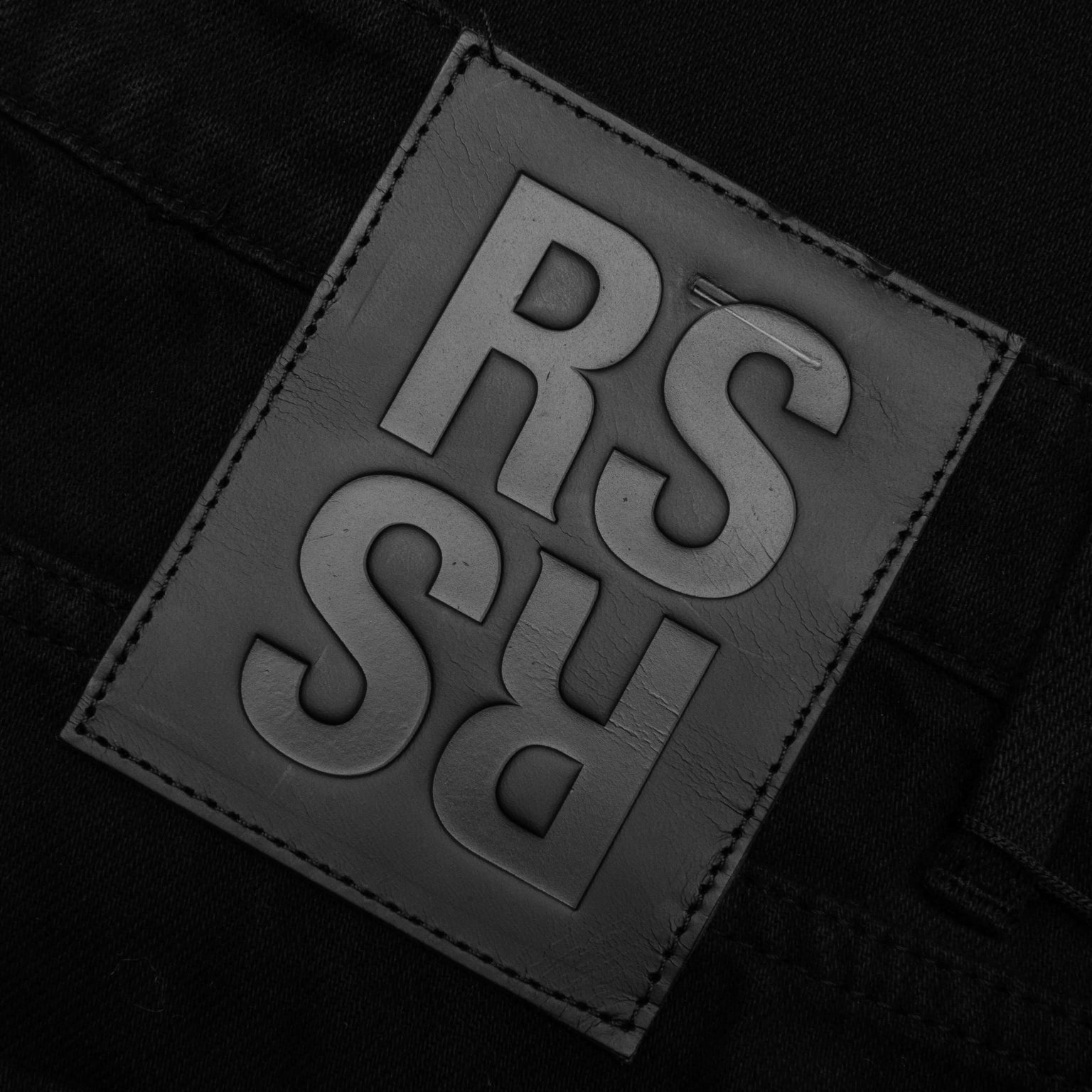 RAF SIMONS SLIM FIT DENIM PANTS - BLACK - 4