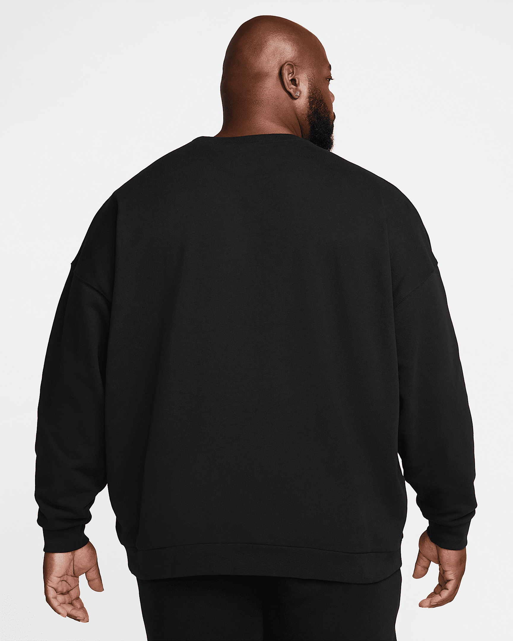 Nike Club Fleece Men's Oversized French Terry Crew - 7