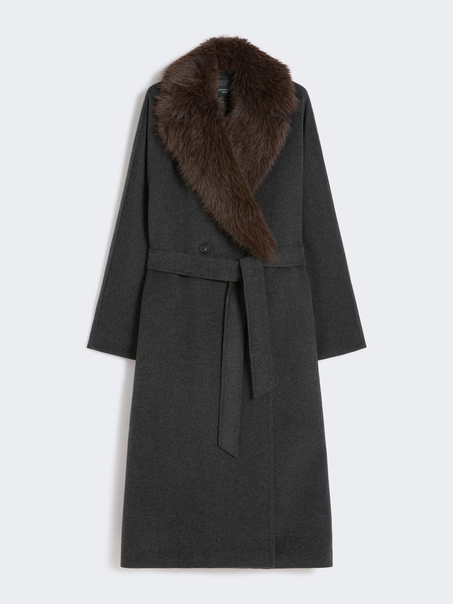 CACIO1234 Wool wrap coat - 1
