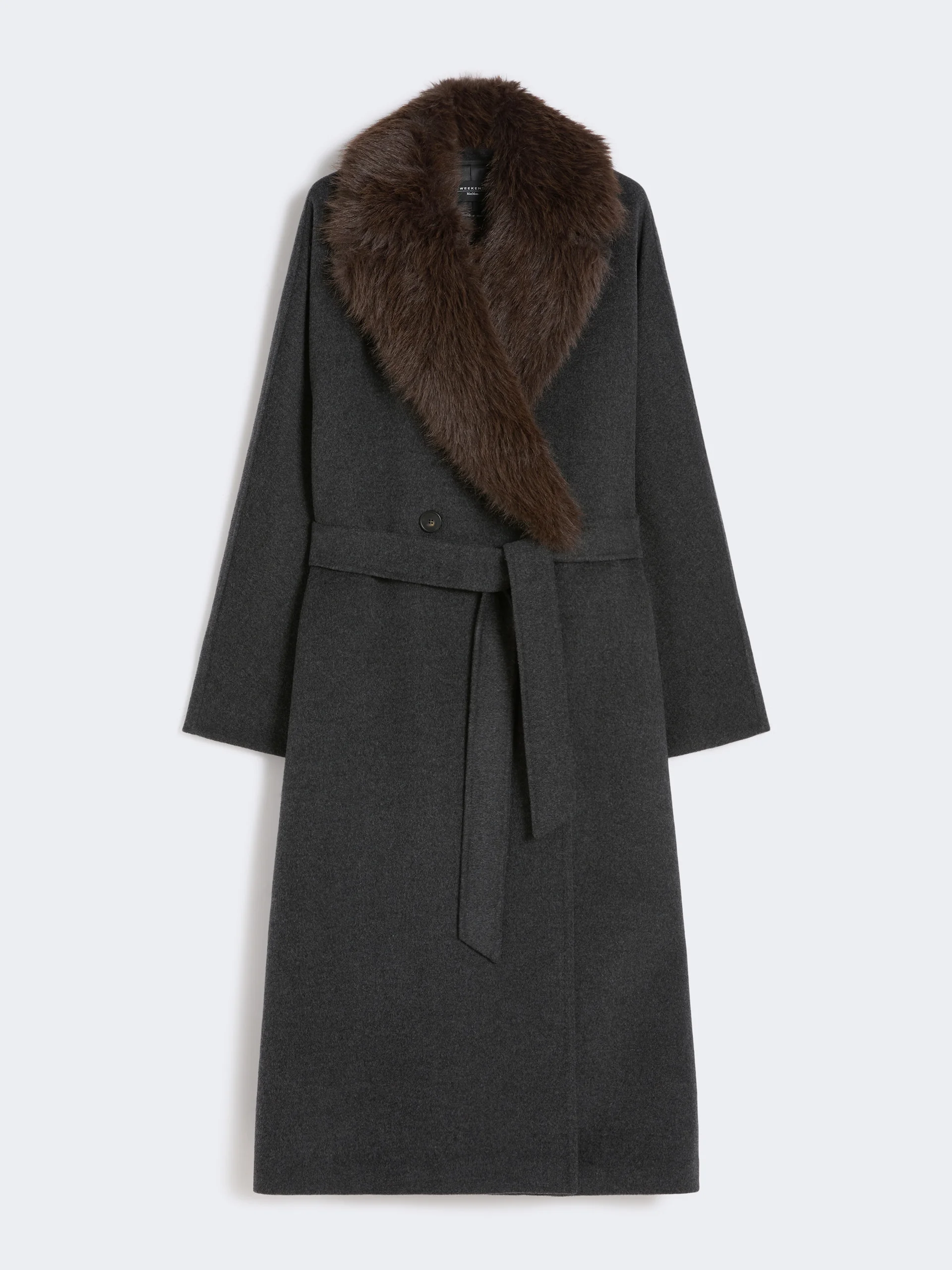 CACIO1234 Wool wrap coat - 1