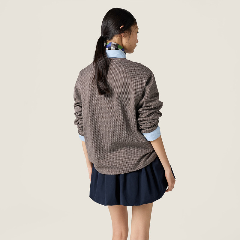 Jacquard jersey T-shirt 3