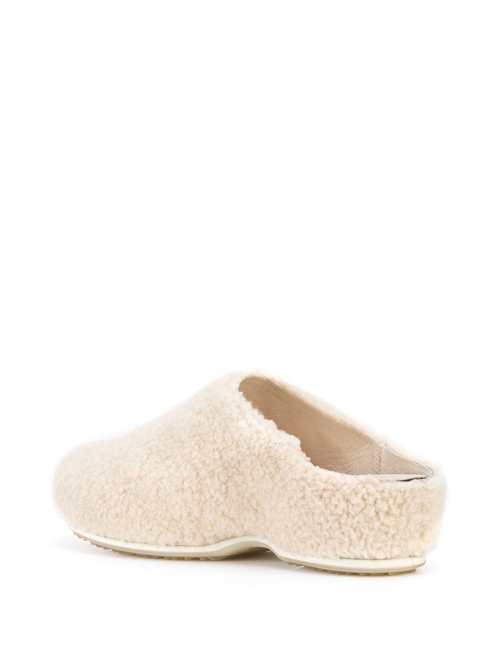 shearling slip-on sneakers - 3