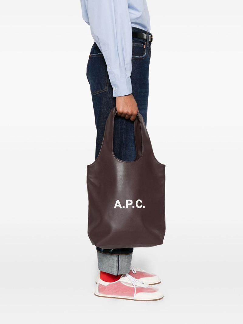 A.P.C. small Ninon logo tote bag outlook