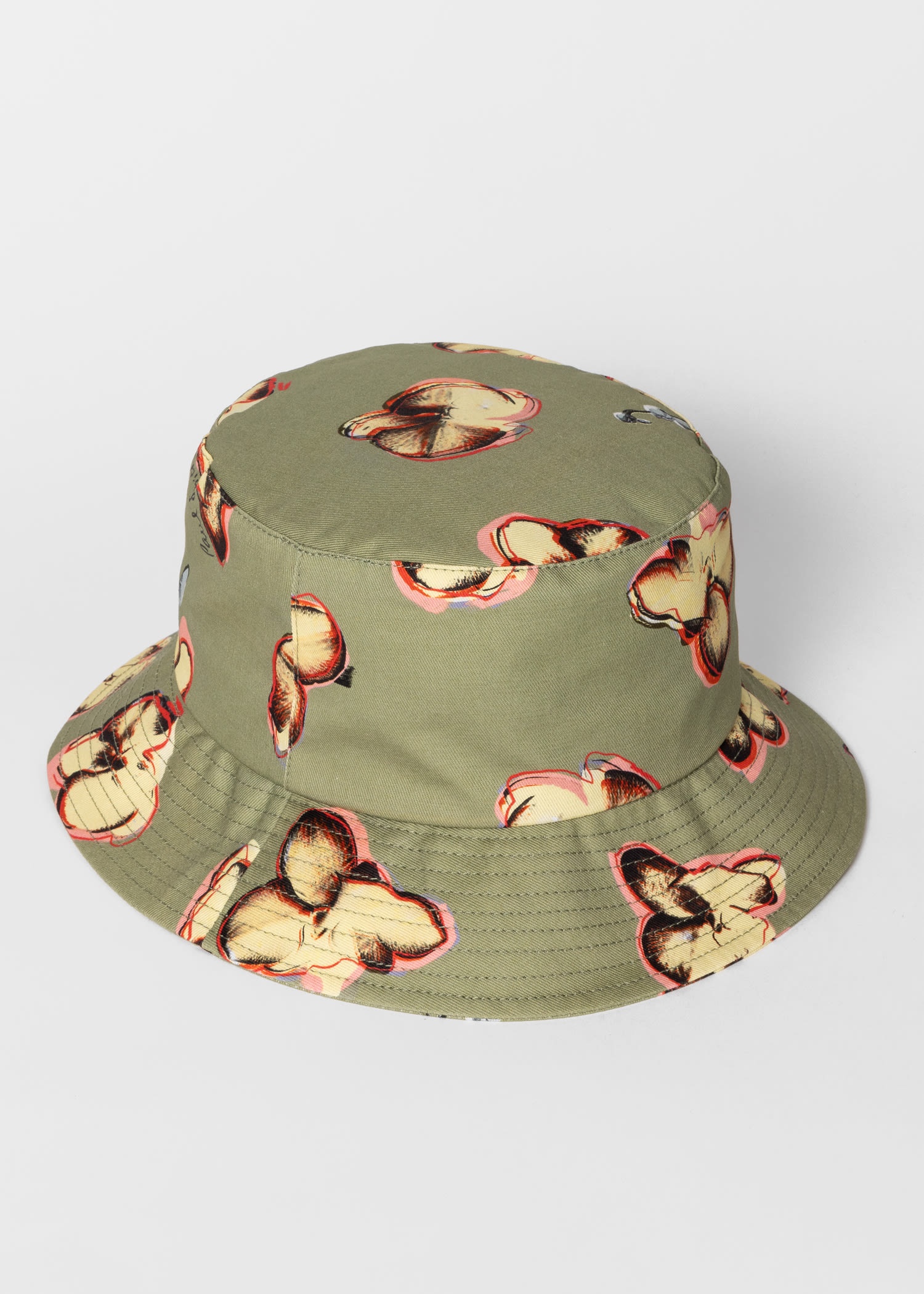 'Orchid' Print Bucket Hat - 3