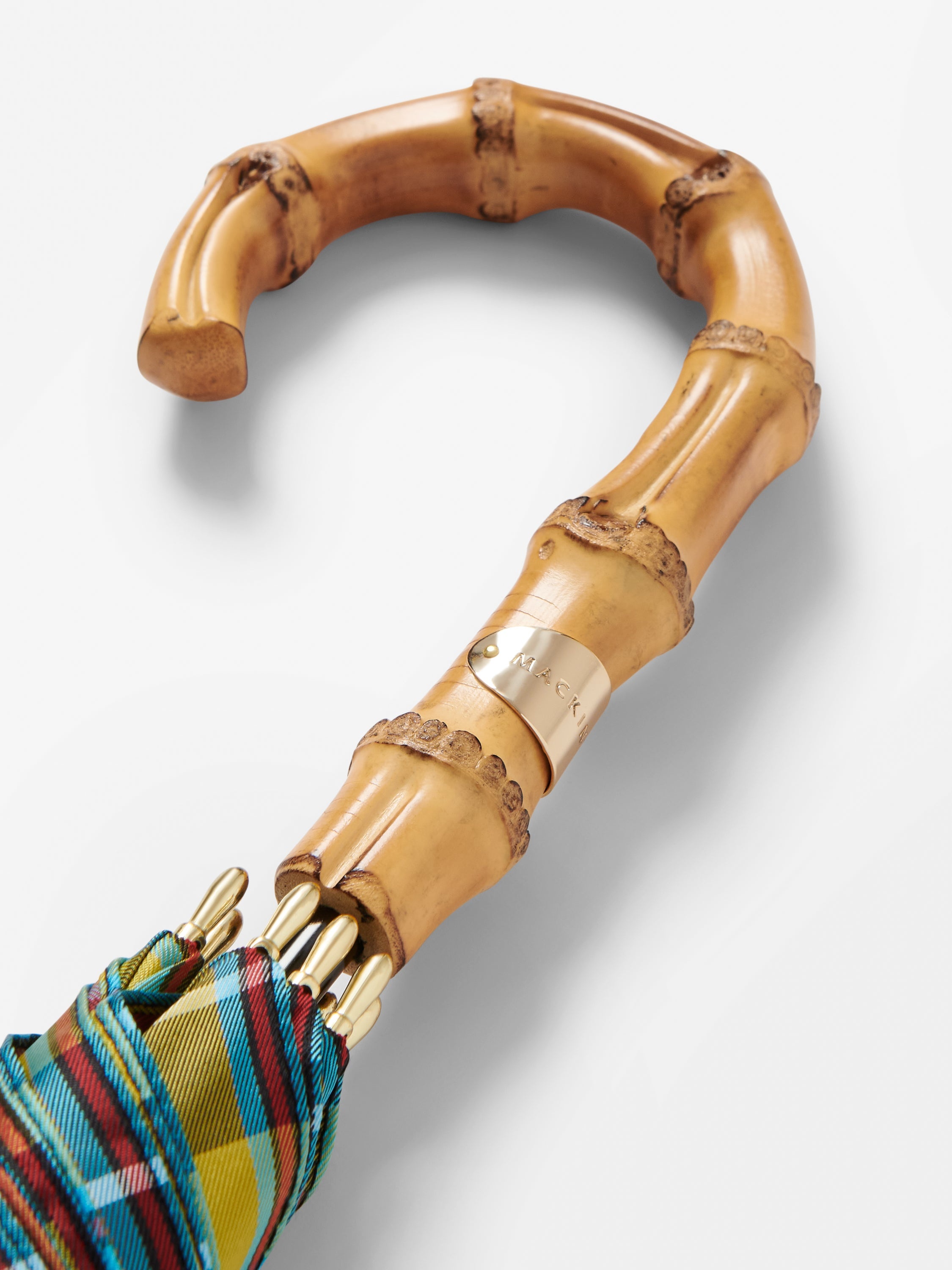 Heriot Whangee Handle Stick Umbrella - 3