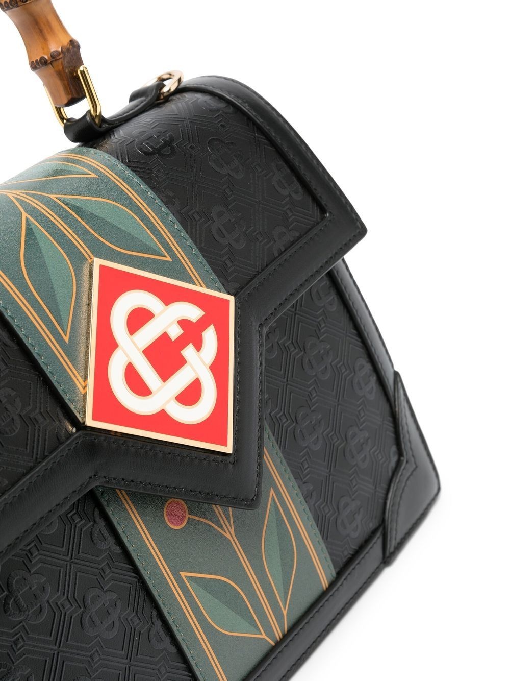 Jeanne logo-patch tote bag - 3