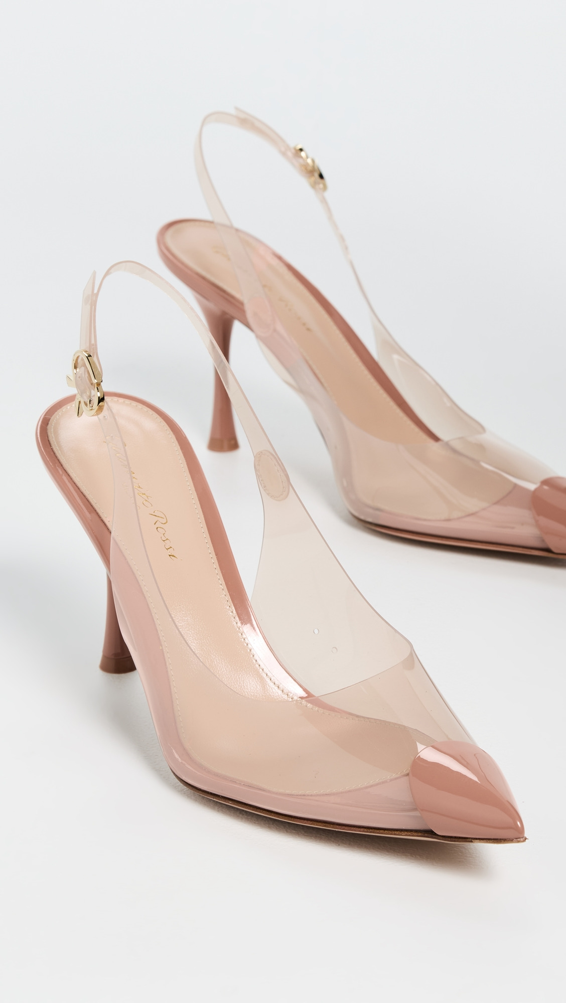 Glass Vernice Heels - 4