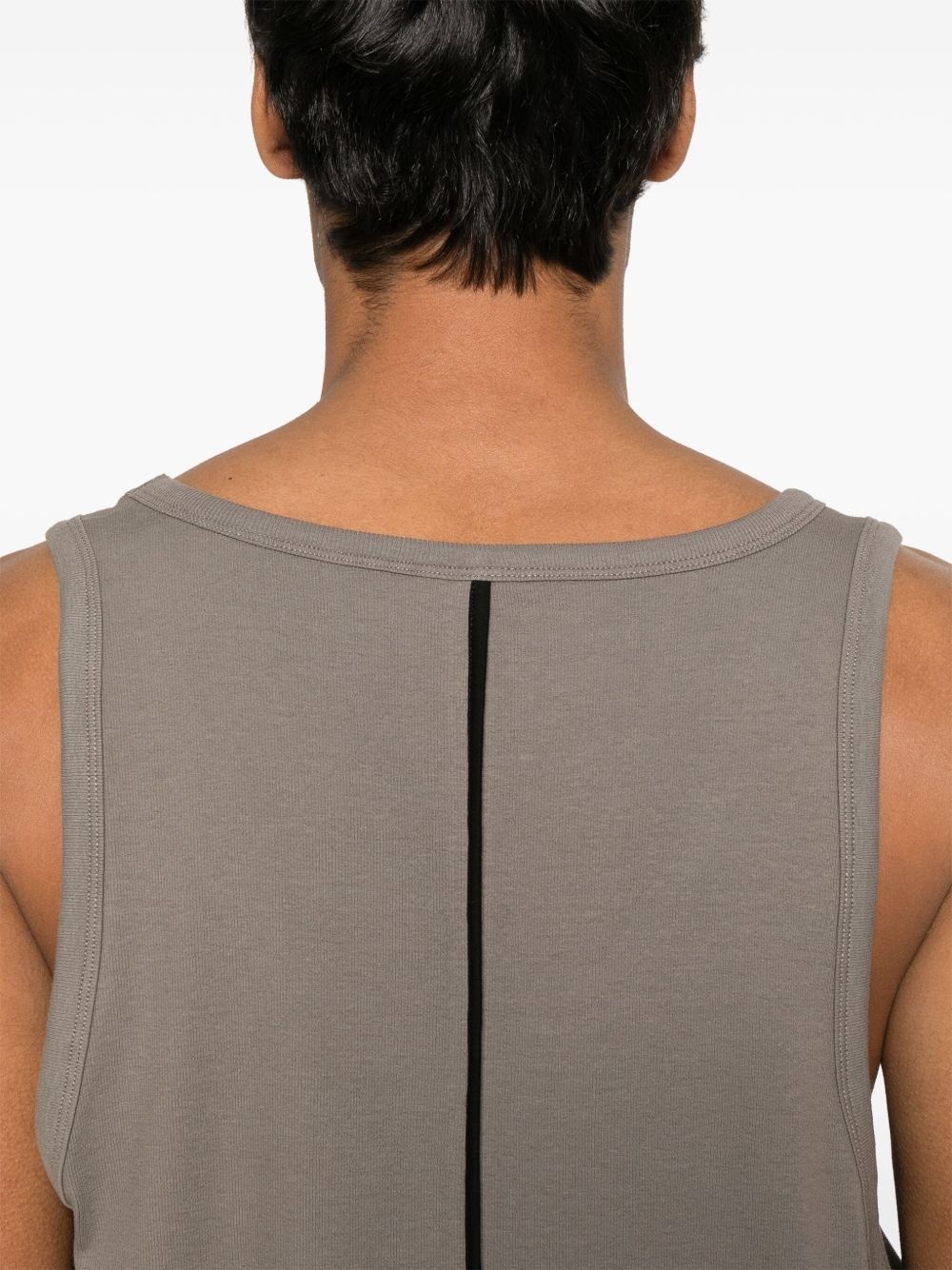 piped-trim detailed tank top - 4