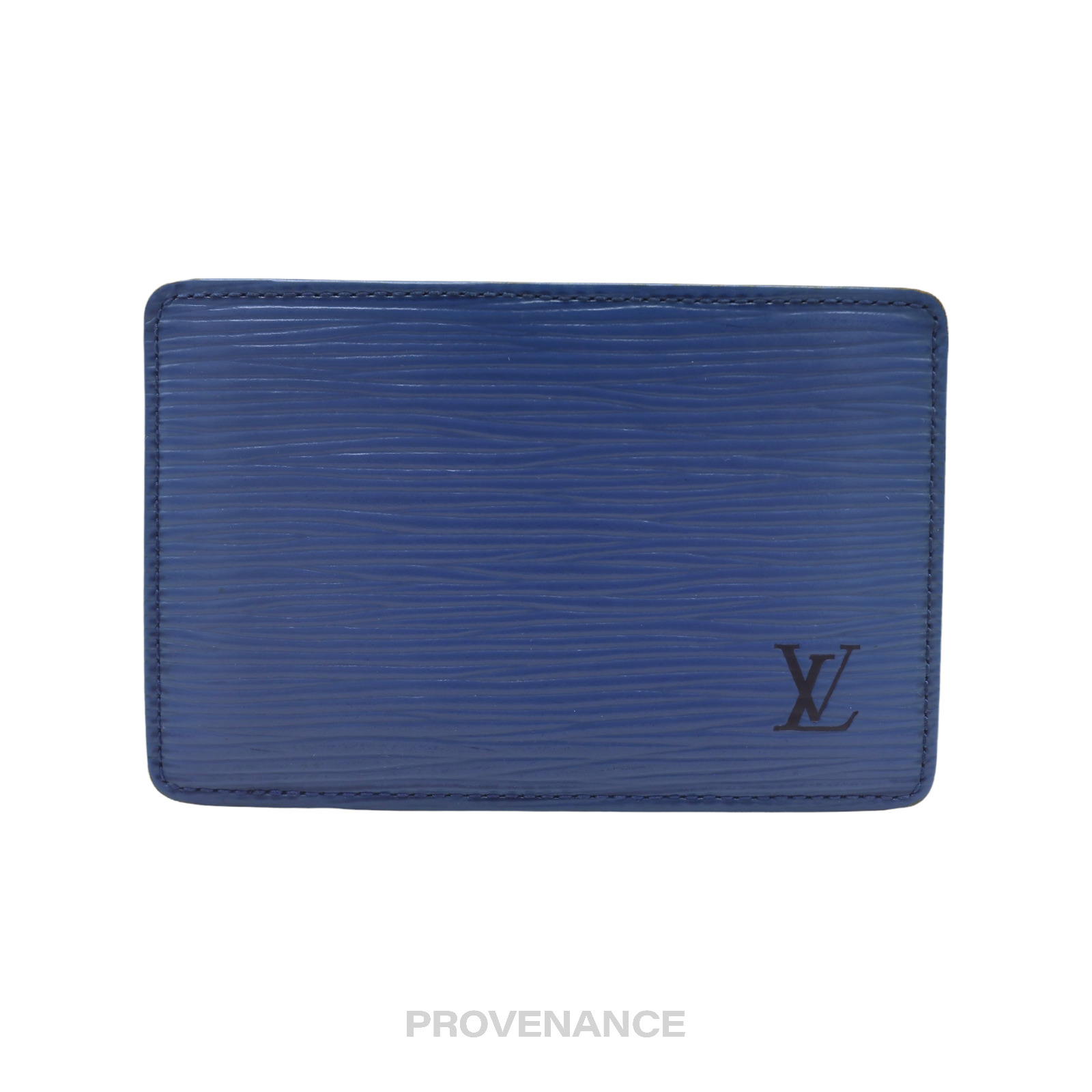 Louis Vuitton Card Holder - Toledo Blue Epi Leather - 2