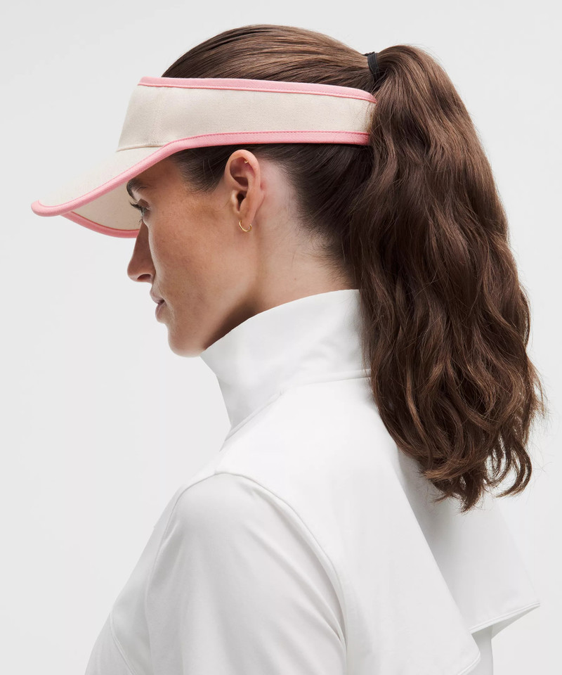 Removable Sweatband Cotton Canvas Visor 3