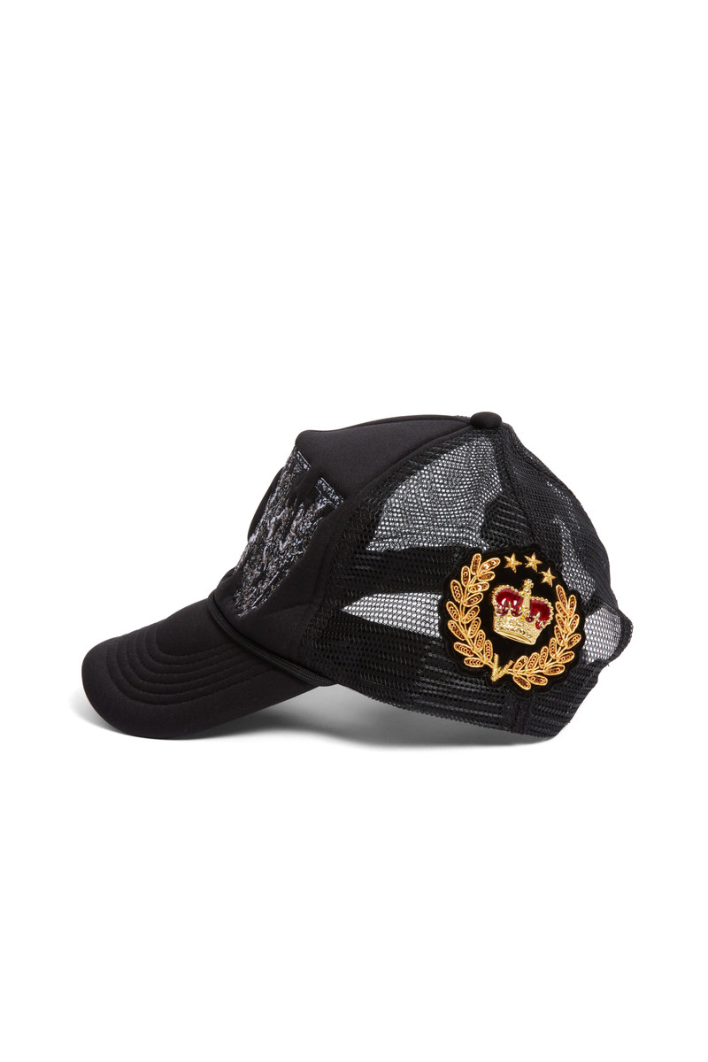 WHO DECIDES WAR BAROQUE TRUCKER HAT COAL outlook