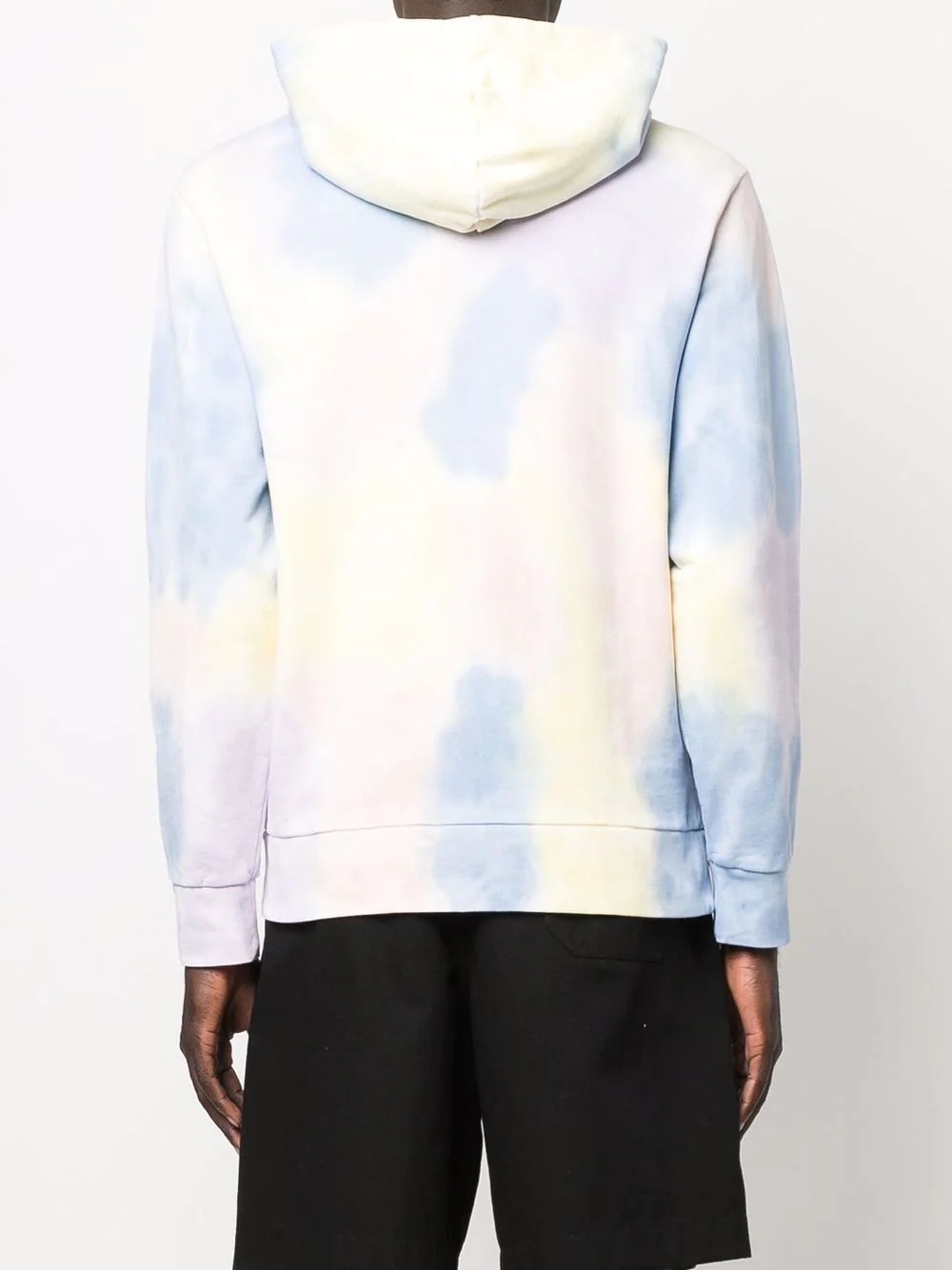 tie-dye logo-print hoodie - 4