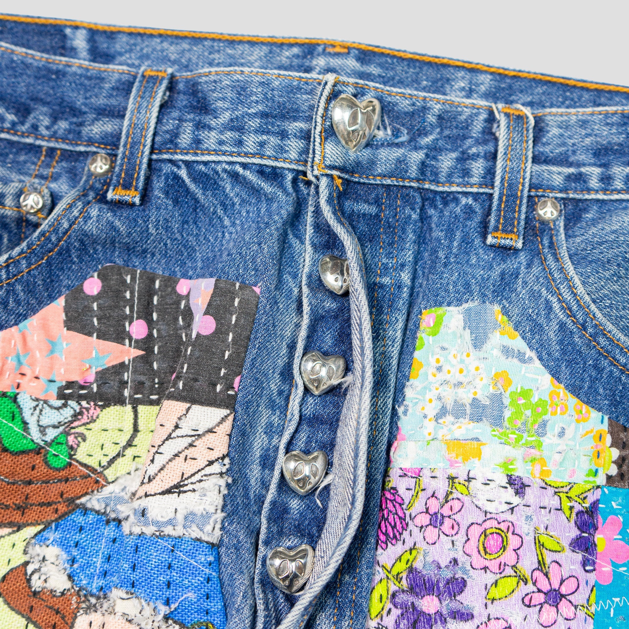PATCHWORK JEANS - 2