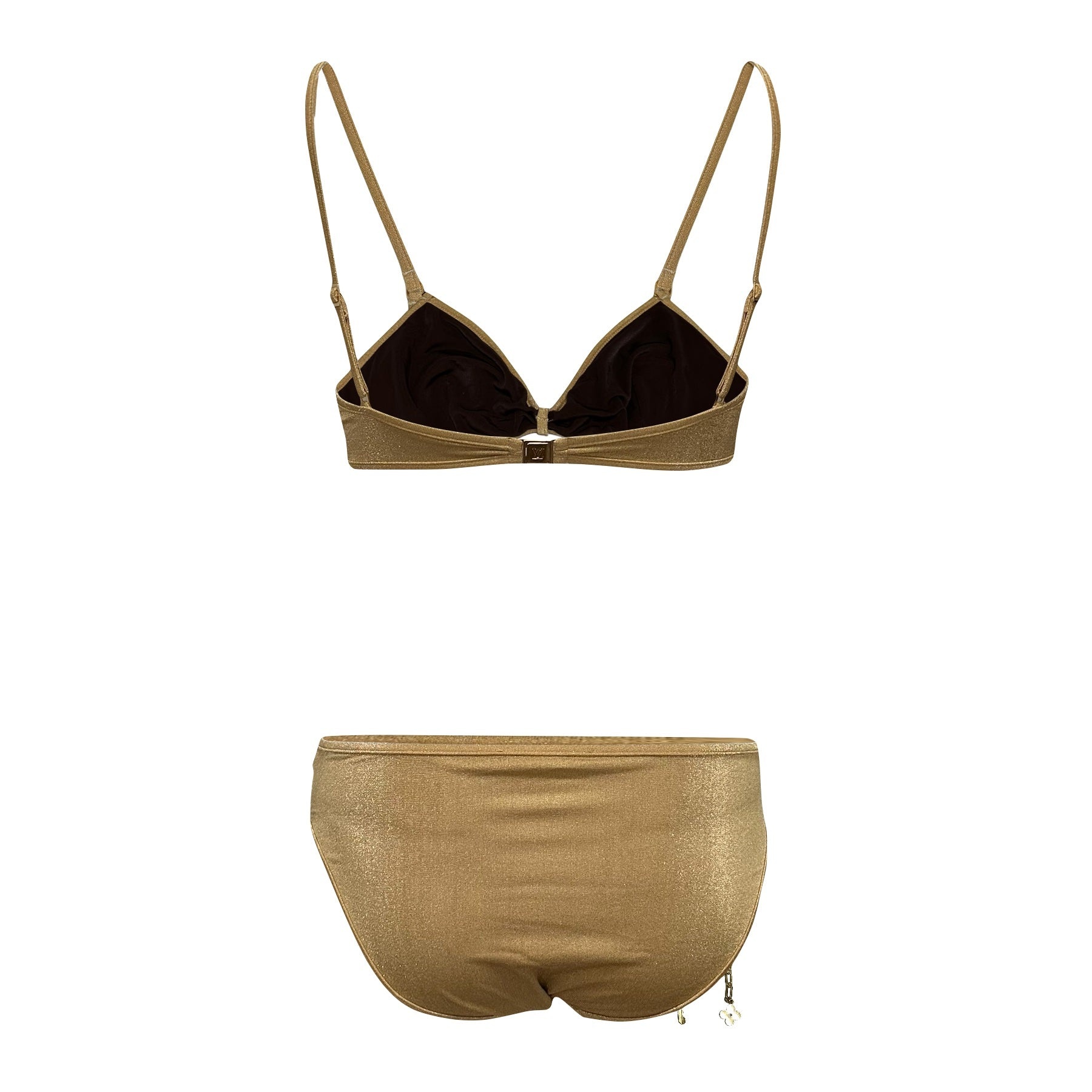 LOUIS VUITTON Spring Summer 2006 Bikini with Gold Charm - 2