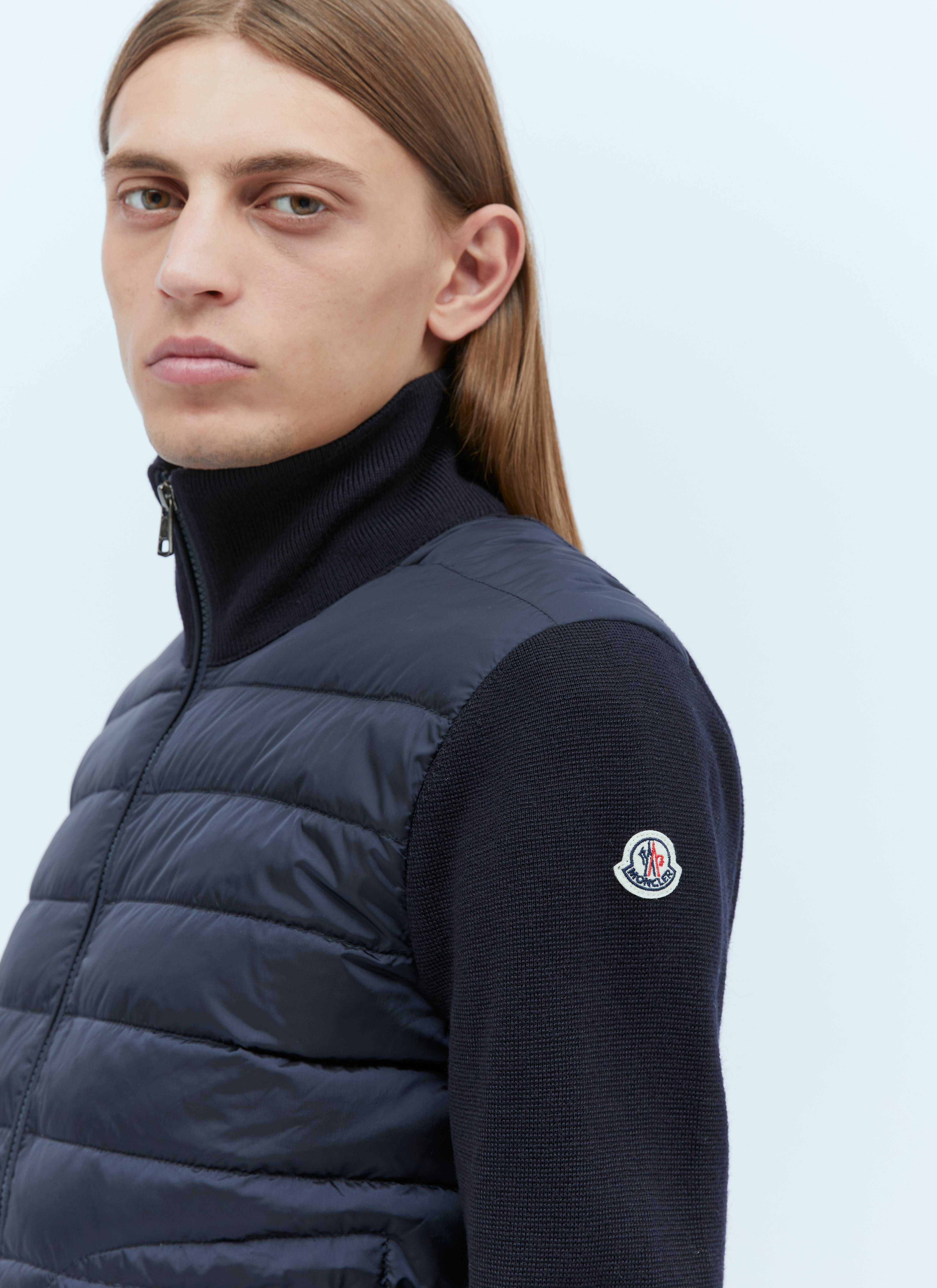 Moncler Men Logo Patch Zip-Up Cardigan - 4