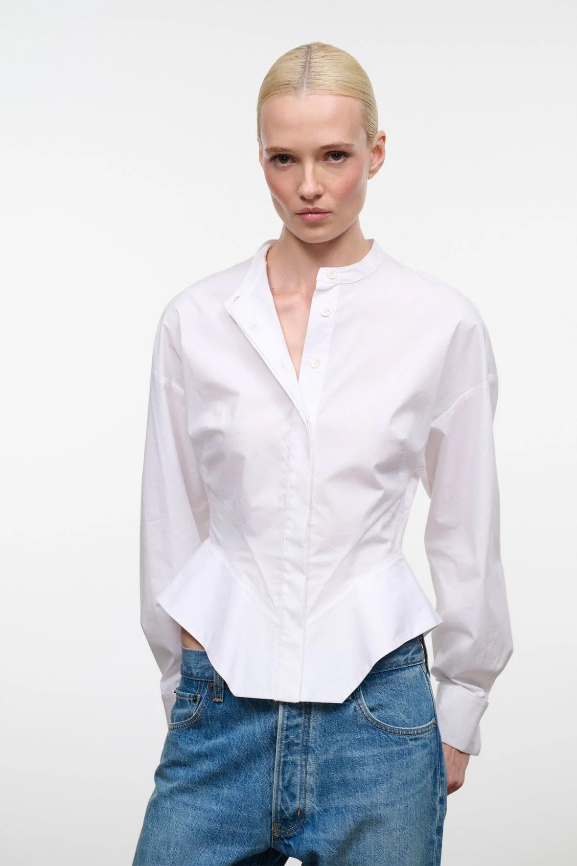 STAUD RHYS TOP WHITE - 1
