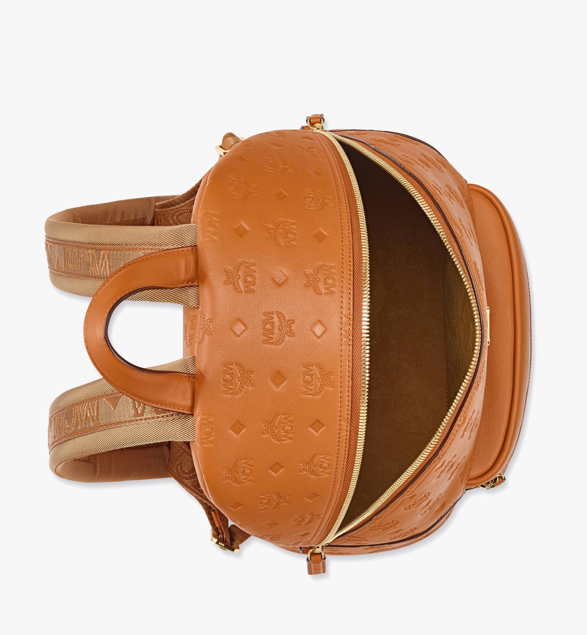 Stark Backpack in Embossed Monogram Leather - 4