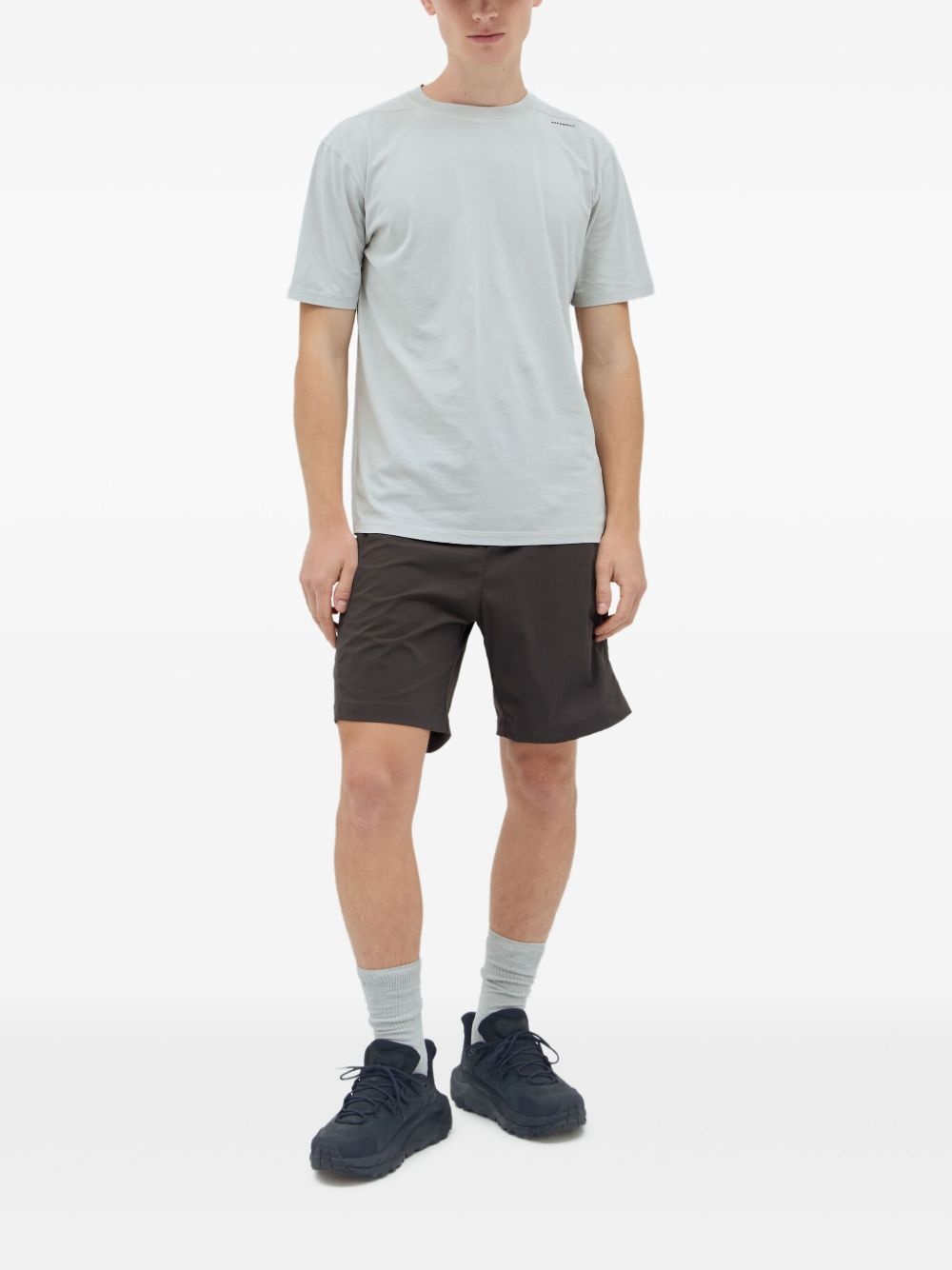 logo-print shorts - 2