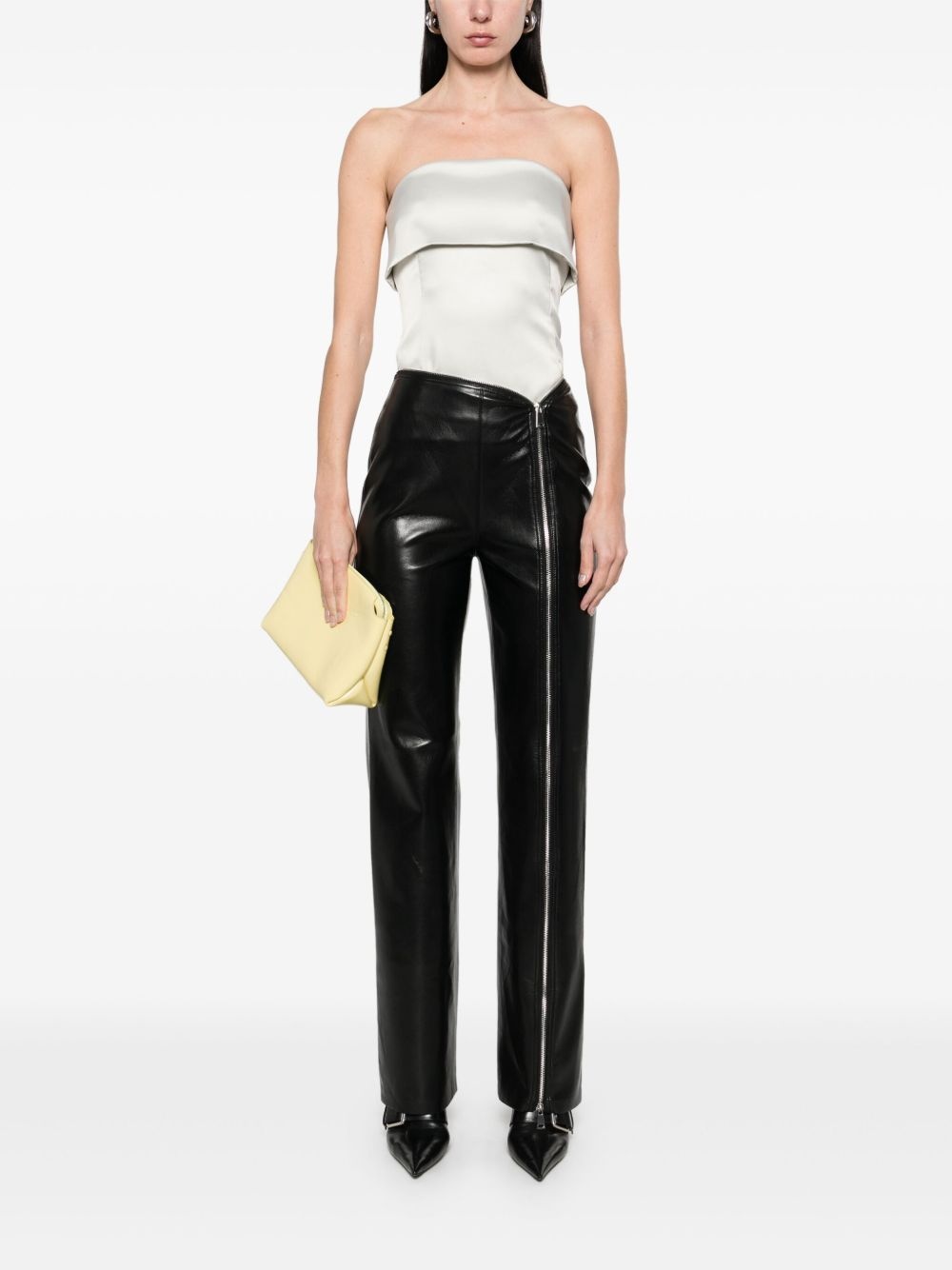 zip-detail trousers - 2