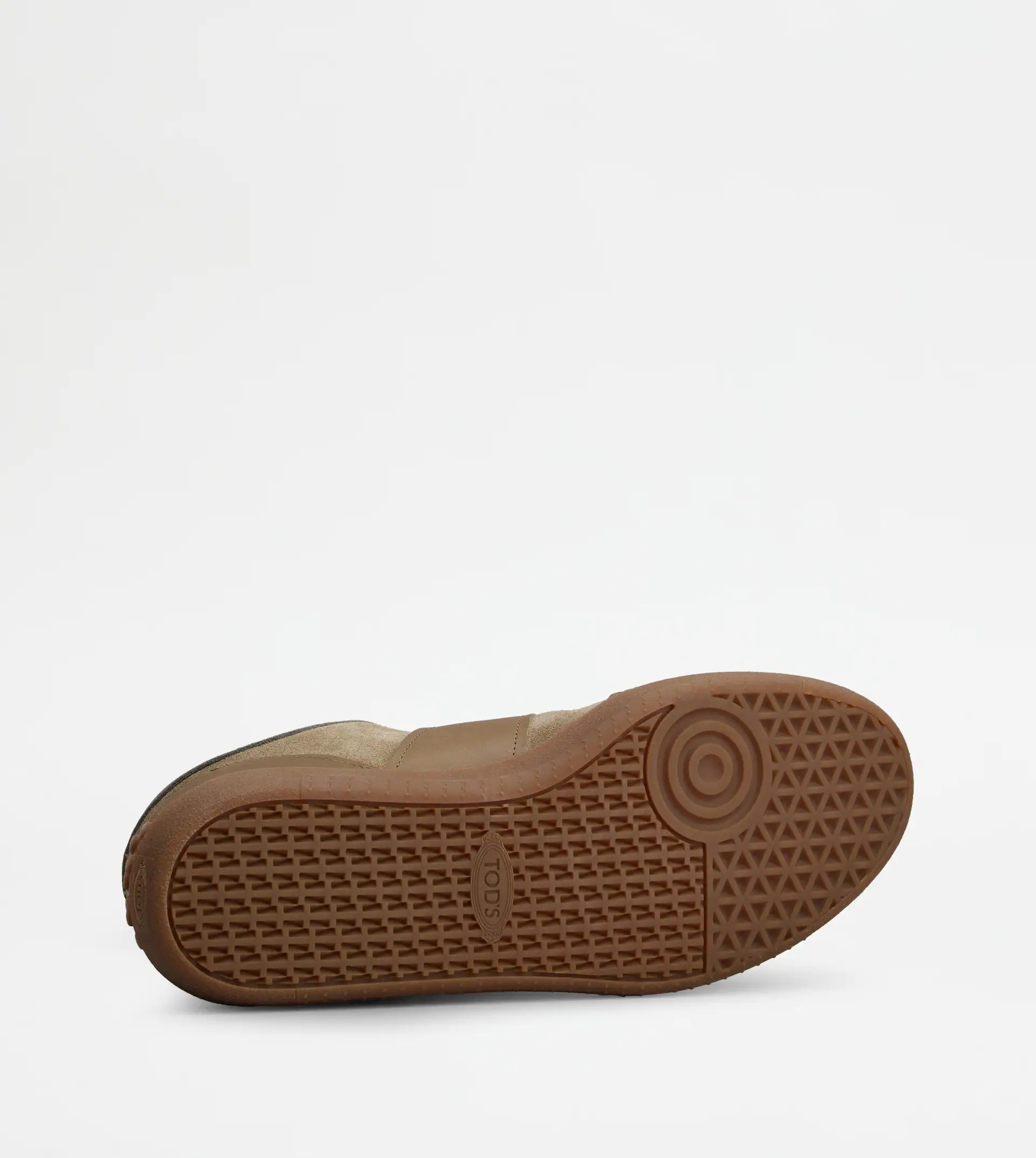 TOD'S TABS SNEAKERS IN SUEDE - GREEN, BROWN - 5