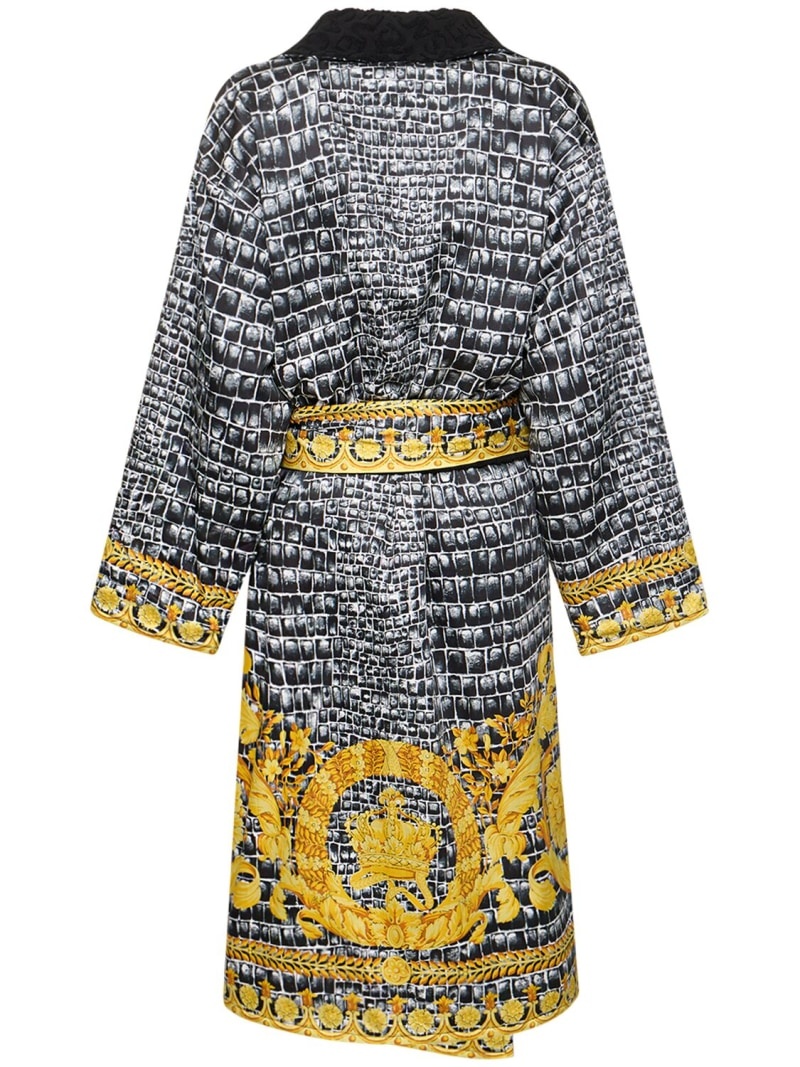 Heritage printed bathrobe - 2