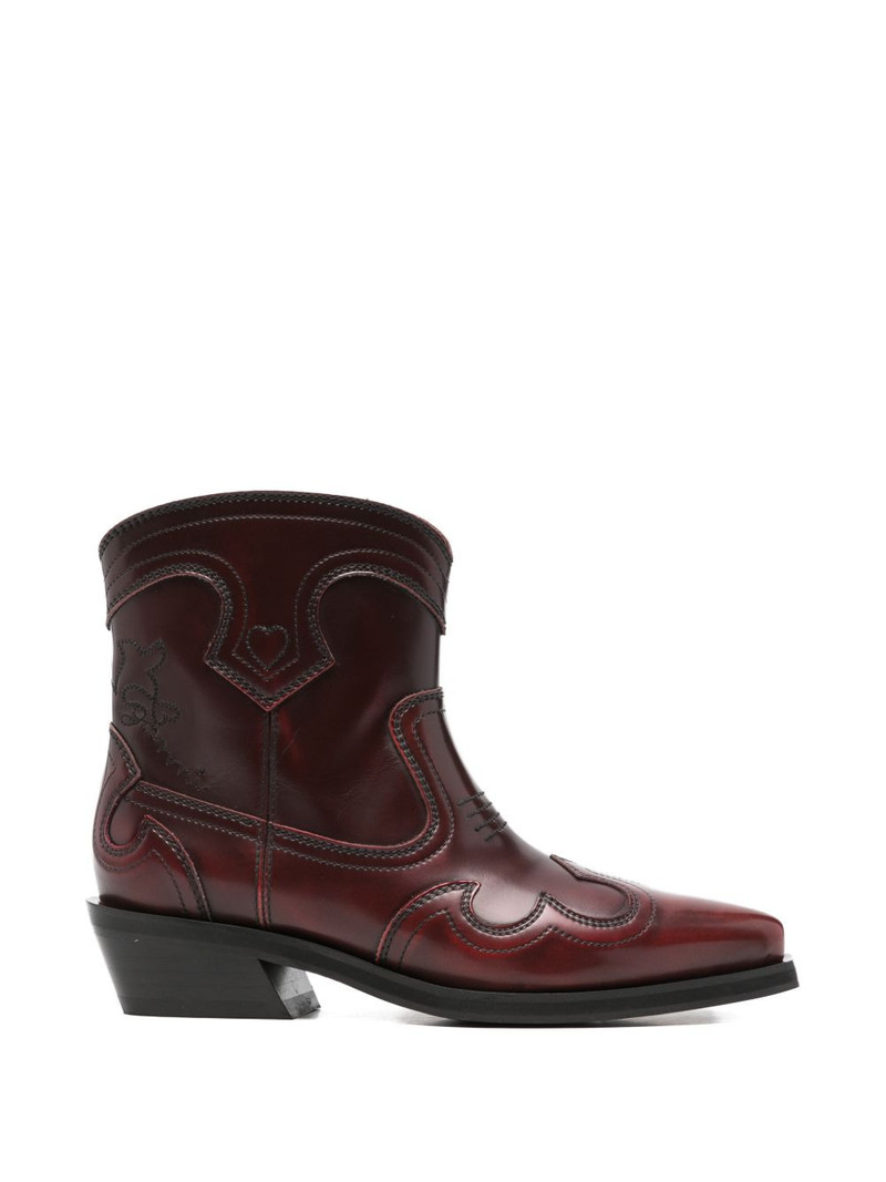 topstitched boots 1