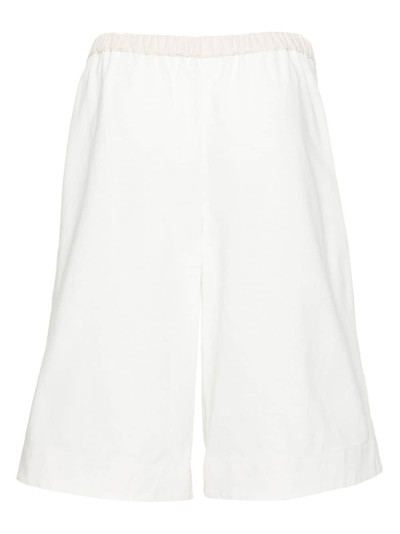 Jil Sander + wide-leg cotton track shorts outlook