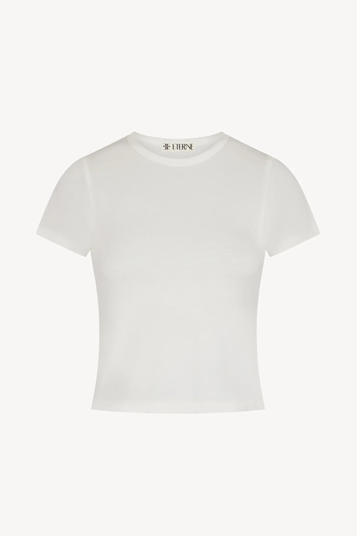 SS Baby Tee Ivory - 1