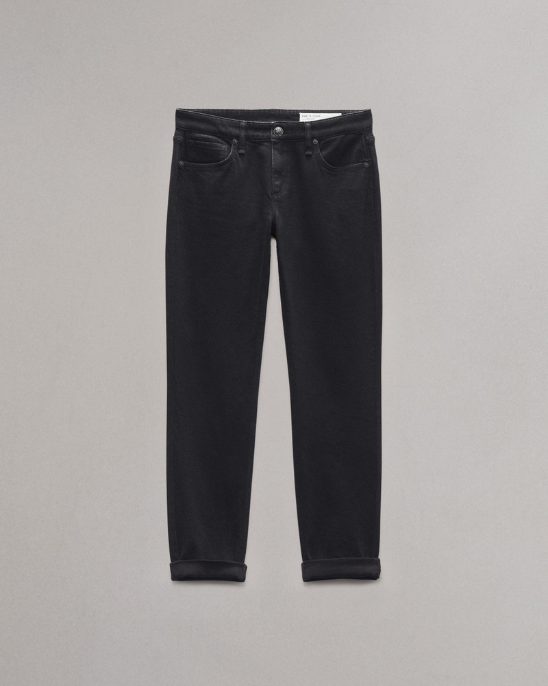 Dre Slim Boyfriend Jean Vintage Stretch Denim - 1